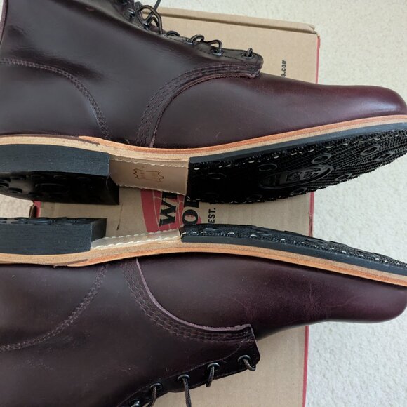 Red Wing Beckman Boot in Black Cherry, 11D - Picture 8 of 16